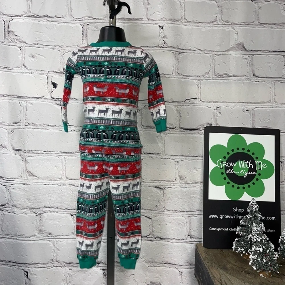 Gymboree llama Christmas pajamas 2T